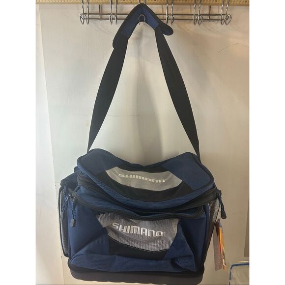 Shimano Borona expandable large tackle box blue model Abex 250 lg - Picture 3 of 13